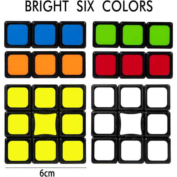 Taikakuutio 1x3x3 Taikakuutio Aivopähkinät Aikuisille Pojille Lelu 3D