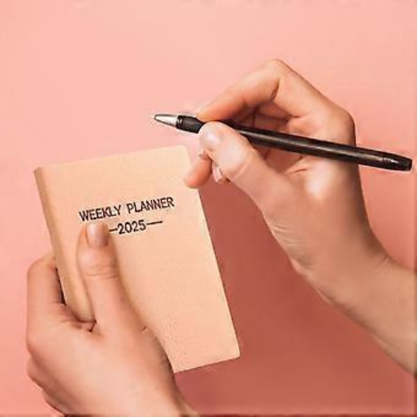 Indbundet Lille Kontorartikler Til Hjemmet Måned Lommekalender Notesbog Kalender Ugentlig Ideel Indbundet Planlægningsbog A