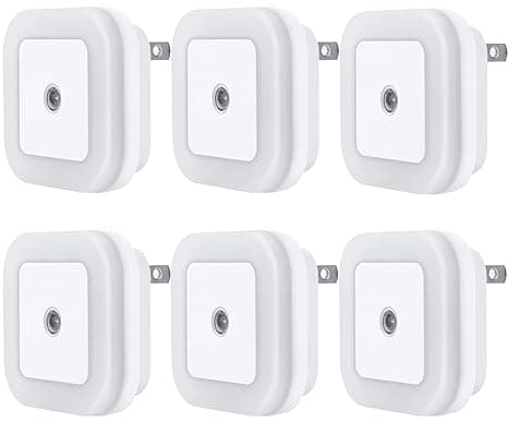 6 sett med LED-lys med intelligent sensorstyring