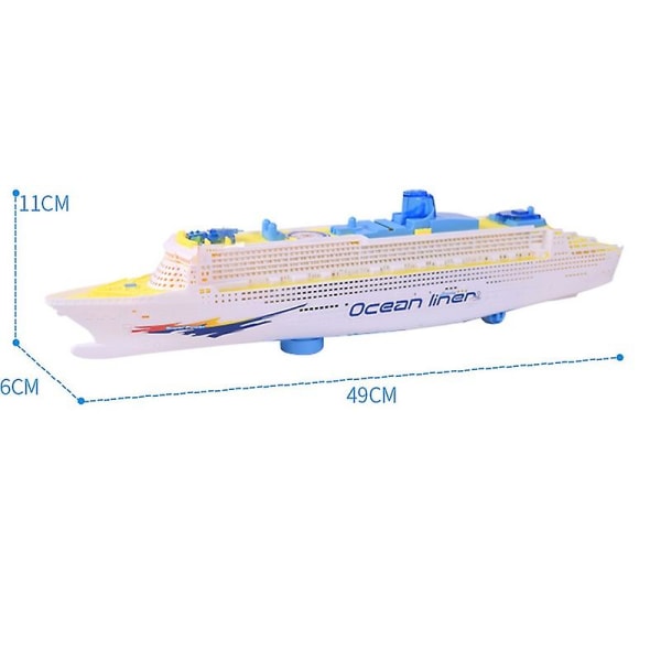 Valaistus Musiikki Risteilyalus Yleinen Lelulaiva Simulaatiomalli Sähkölelu Lasten Lelulaiva