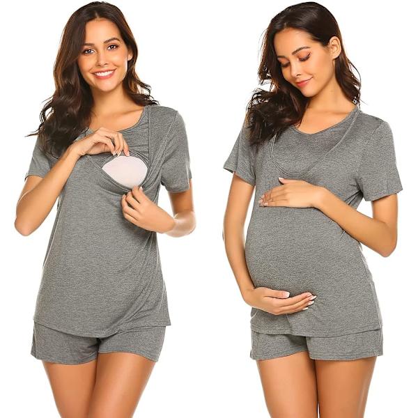 Maternitykläder för förlossning/amning/sjukhusvistelse, B