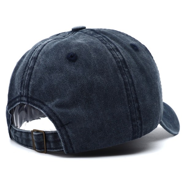 Retro kasket baseball kasket til mænd europa og amerika fire sæsoner trend alfabet broderi blød top pato tunge cap