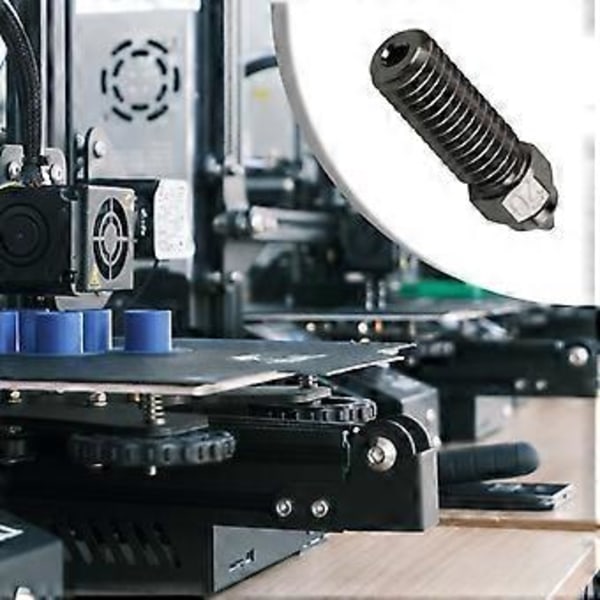 3D-printer skrivehode herdet stål dyse 0.4/0.6/0.8mm for K1/K1Max dyser