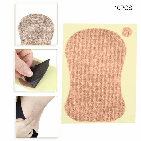 10 kpl 9 x 6,5 cm kainalosuojat - Unisex kainalosuojat
