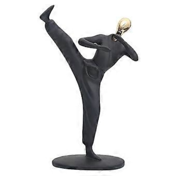 Abstrakt Sportfigur Kreativ Skulptur Sandsten Hylla Staty Ornament Semestergåva (Taekwondo) Taekwondo