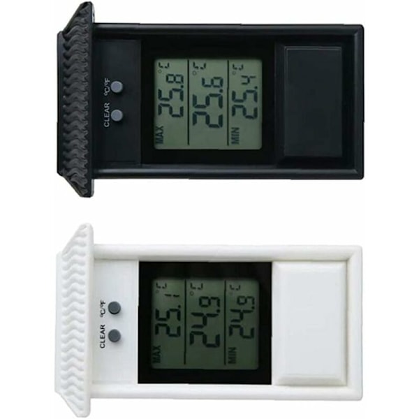 Växthus Termometer Väggmontering Max Min Digital Odlingstermometer