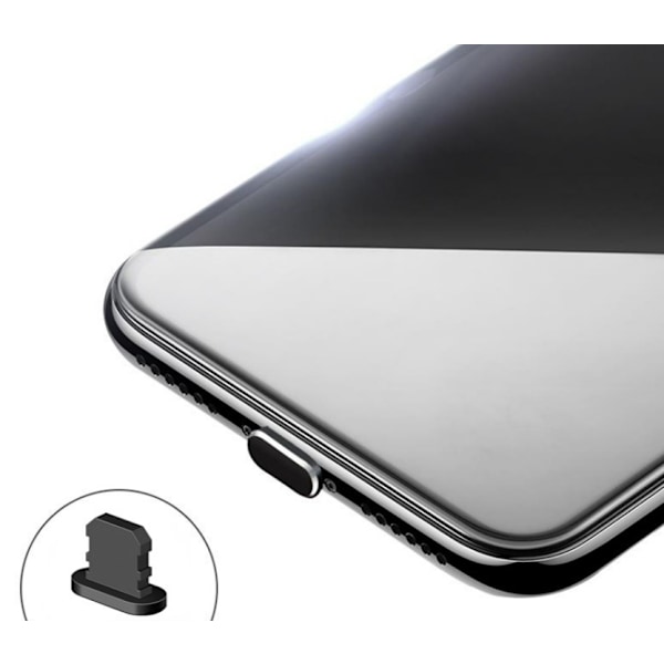 Grå-10 stk. Støvprop til iPhone
