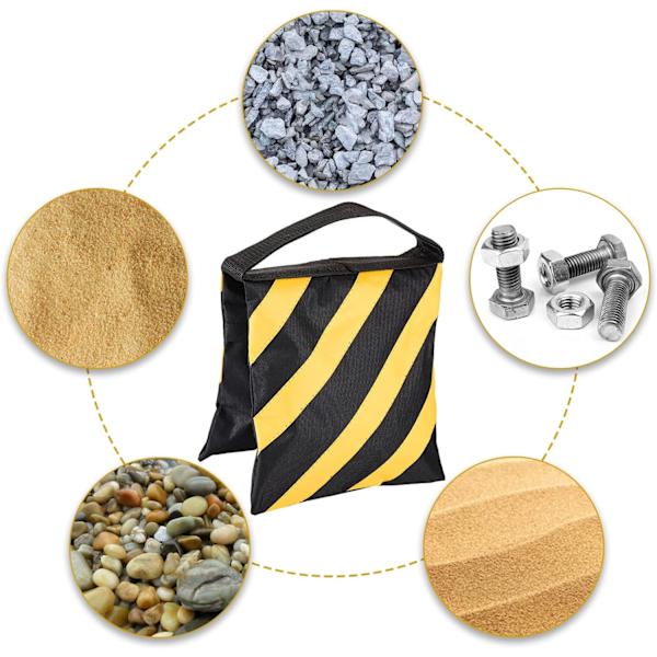 Pakke med 4 Heavy Duty Fotografiske Sandbag Studio Video Sand Bag f