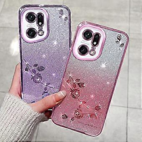Skal för Oppo Find X5 Pro Rose Gold