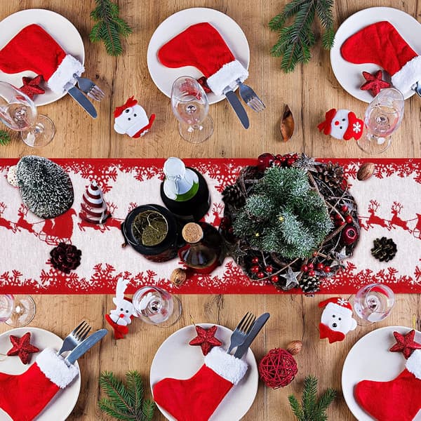 Julebordløper Flagg Elg Julebordløper Lang Non-S