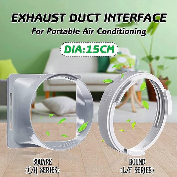 Diameter Duct Exhaust Hose Interface Exhaust Pipe Coupler Flange