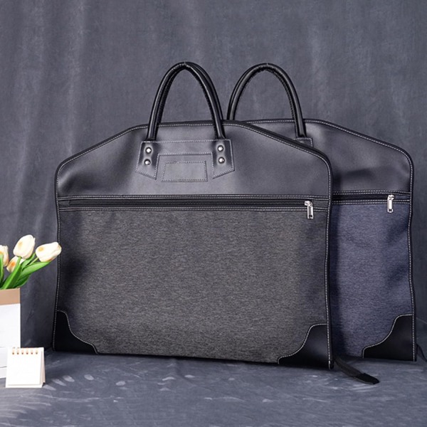 100 x 60 cm, Navy Clothes Covers 39 Inch Suit Carrier Waterproof