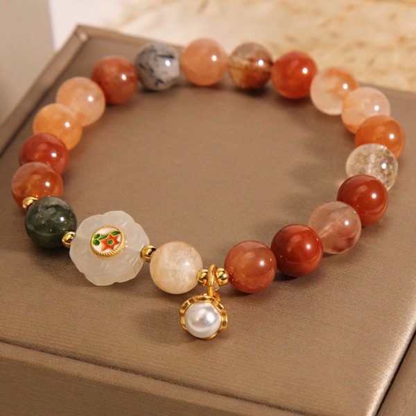 Natural crystal bracelet