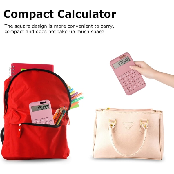 Basic Standard Calculator 12-siffrig skrivbordsräknare med stor