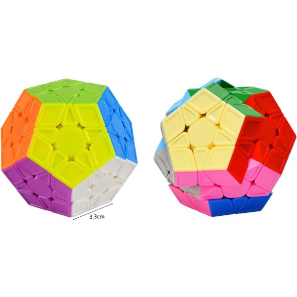 Speed ??Magic Cube, Klistremerkefri Magic Speed ??Cube Puzzle, Durabl