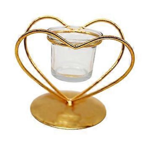 Geometrisk Lysestake Tealight Holder for Bryllupsfest Hjemmeinnredning (B) B