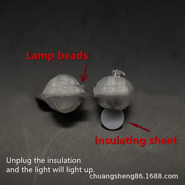 10 stk. LED ballonlys Farve Lys Papir lanterne Lampe Glød Bryllup Fest 7 Farver