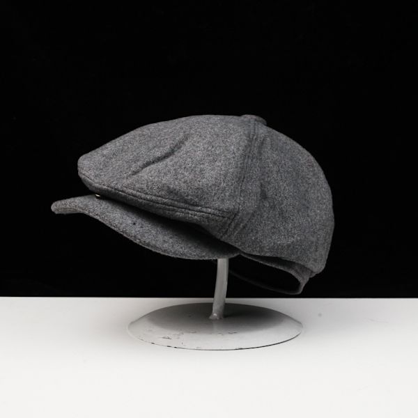 Basker i ull, litterär vintage casual framåtriktade kepsar, gamla kepsar, män