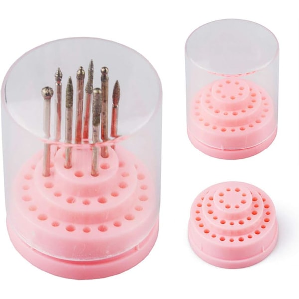 2PC Nagelborrhållare Nagelborrhållare Stativ Organizer C