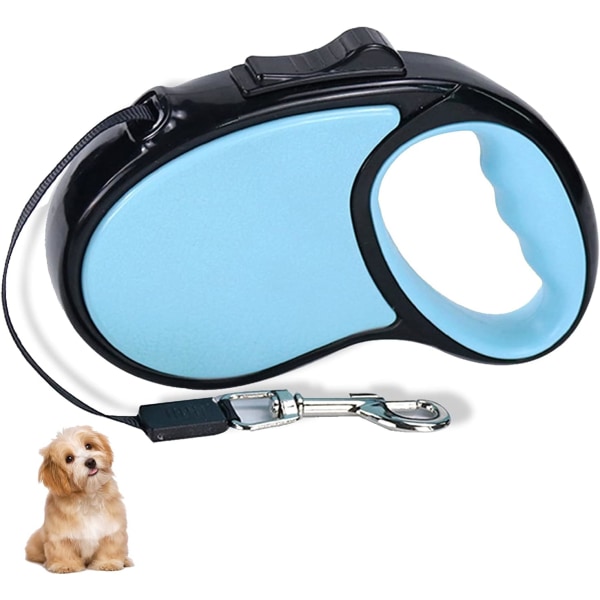 Retractable dog leash, retractable dog leash, tangle-free, one-bu