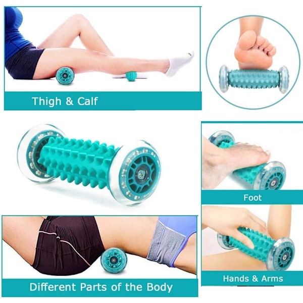 Hierontapyörä ja hierontapallo Plantar Fasciitis -oireiden hoitoon - Koukku ja Ar