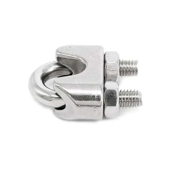 304 Rustfritt Stål Chuck, Ståltråd Chuck, U-formet Chuck, Ståltrådspenne, M4 (2 stk)