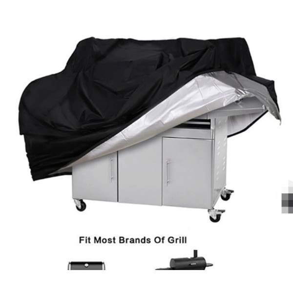 1 stk 210D Oxford-stoff utendørs grilltrekk, 190x61x117cm