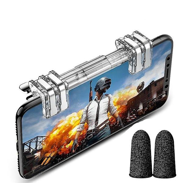 K9 Mobiilipelilaukaisin Pubg-puhelimille Pelaamiseen 6 Sormen Laukaisin Herkkä