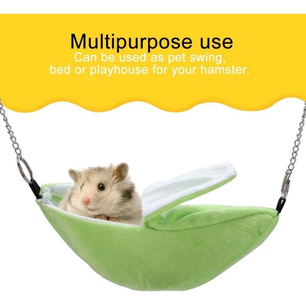 Banan Hamster Seng Hængekøje Hængende Køjeseng Hus Lille Dyr Pe