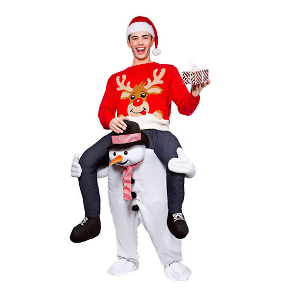Snögubbe stil, Juldjur bär byxor, Vuxen tomte