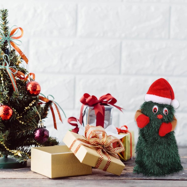 Musikaalinen pyörivä joulukuusi Tanssiva Xmas Tree -joulupöytä