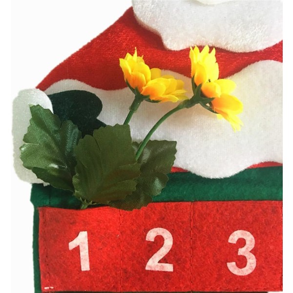 Adventskalender Jul Dekoration Nedräkning Julkalender