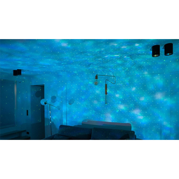 (Minimalistisk) Stjärnprojektor nattlampa, Galaxy projektorlampa W