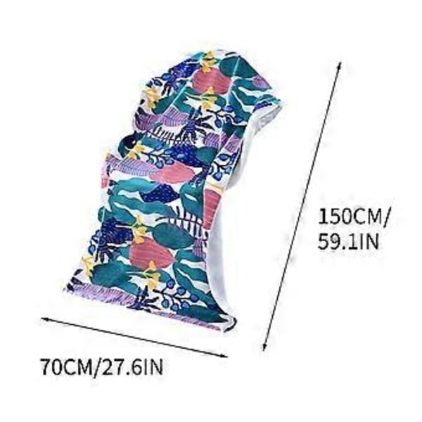 Mikrokuituinen rantapyyhe, erittäin kevyt, värikäs kylpypyyhe, hiekkaa hylkivä rantapeitto, monikäyttöpyyhe matkailuun, uima-altaalle, 71x152 cm