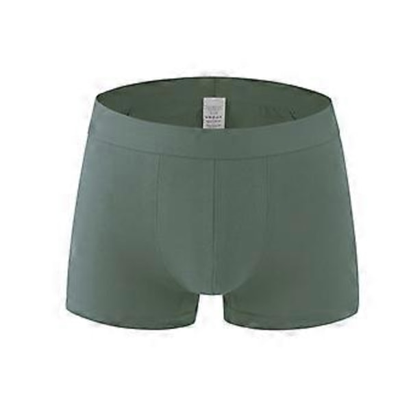 Miesten alushousut, bokserimalliset, kosteutta siirtävät, puuvillaa, ei nouse ylös, 6 kpl green xxxl