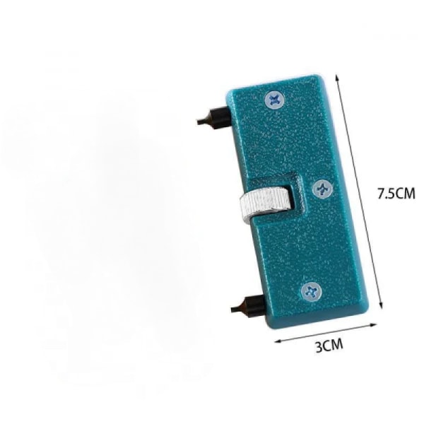 Klockverktyg - Batteribyte, Byt batteri på klocka - Boettöppnare Blå