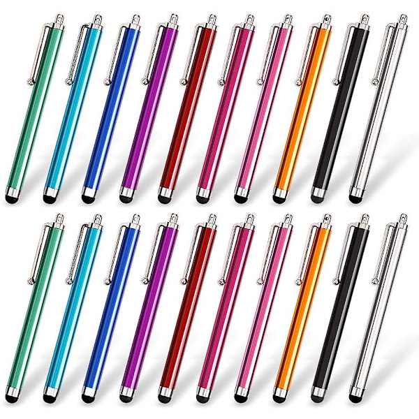 20 stk. Touchscreen Stylus Pen til alle Touchscreen-enheder