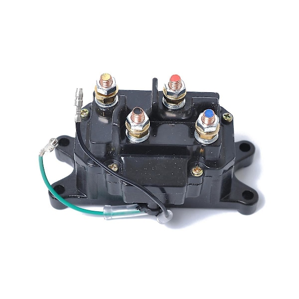 Vinsj Solenoid Relé For Elektrisk Vinsj 12 V Heavy Duty Oppgradering Equiv 250 A Amp For Atv Utv