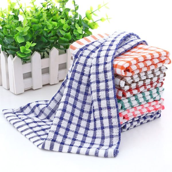 Pack of 12 Kitchen Towels 28cm x 40cm Loose Cotton Loose Towels f