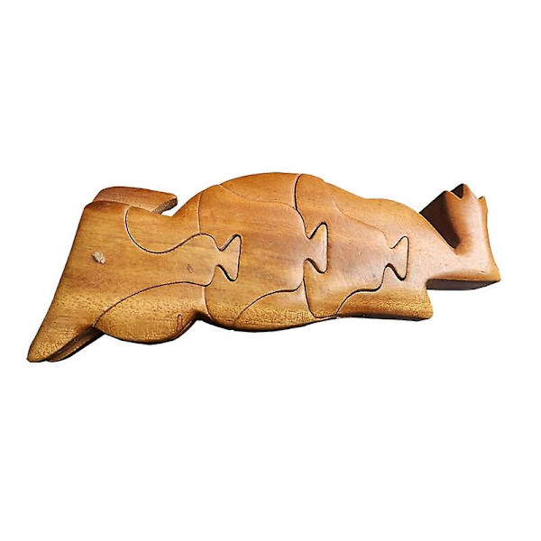 3D DIY Rakennuspalapelit Eläimet Muotoiltu Hauska Puinen Palapelilahjat Tieteellinen Keksintömalli Tiede Koulutuslelu (Papukaija)