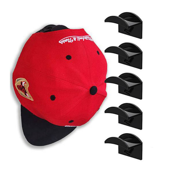 10 stk. Baseball Cap Stativ Hat Holder Stativ Organizer Opbevaring Moderne Baseball Caps Hængere Stativ Hængende Organizer