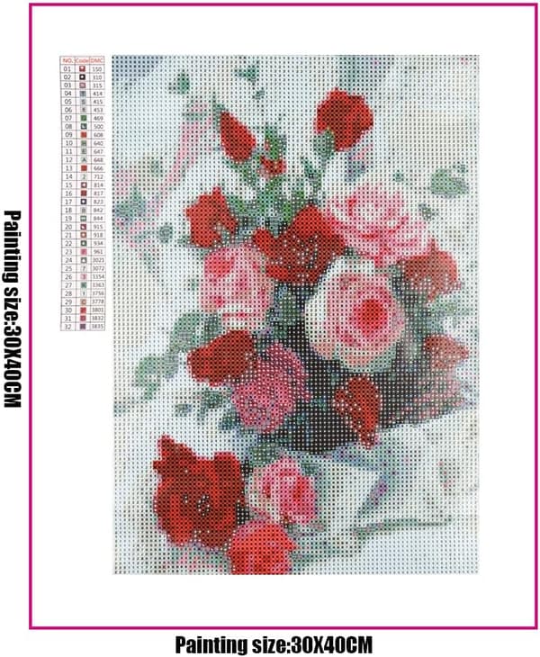 1 st 5D diamantmålning broderi diamantmålning set