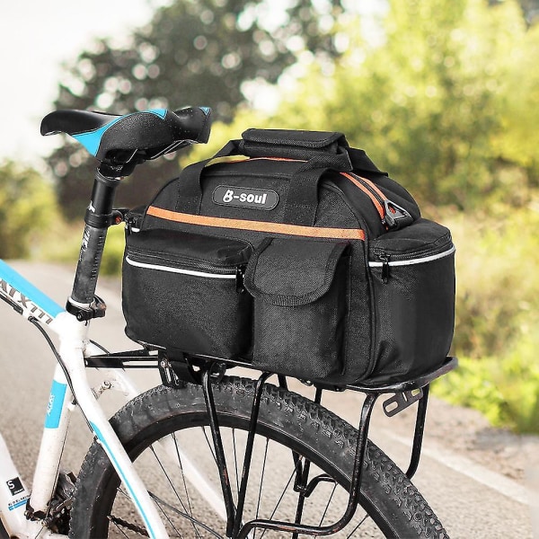 15l Cykel Baksäte Bag Rack Trunk Basket Väska Cykling