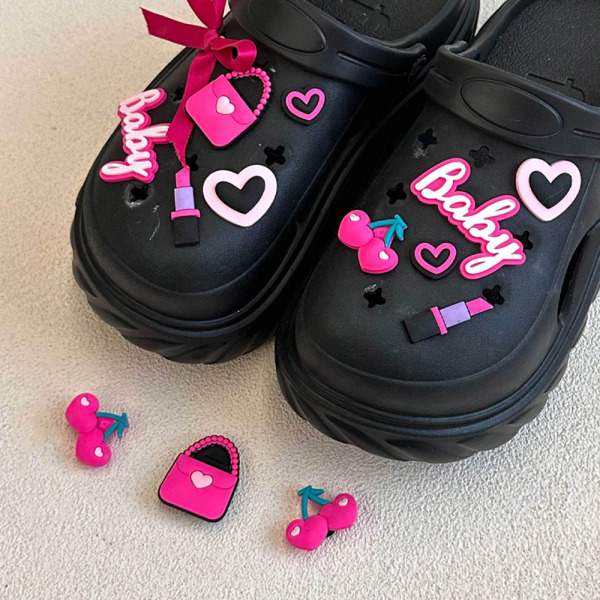 Barbie Sweetheart Crocs -lisävarusteet