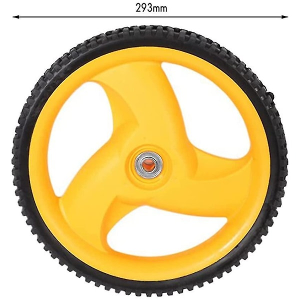 Gräsklippare bakhjul 293 mm för Mcculloch 5324035-09, 5324327-49, 532403509, 532432749