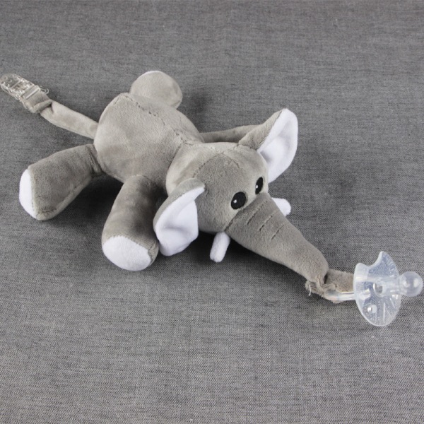 Napphållare med avtagbar napp, 0m+, Elephant