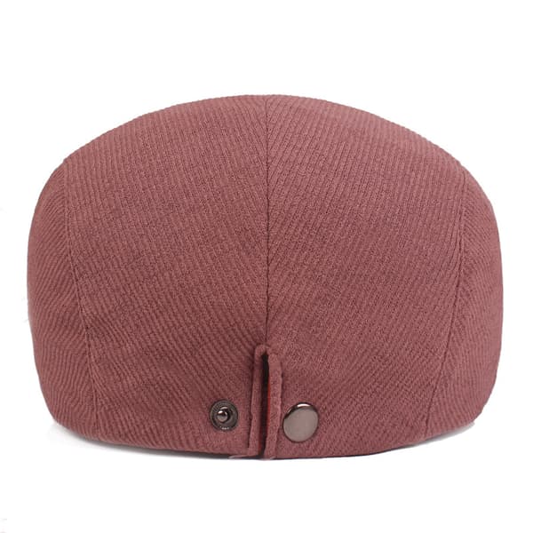 Herre beret cap efterår vinter varm hat flad cap britisk beret sol