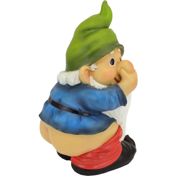 Garden Gnome Statue - Stinky Garden Gnome - Wicked Gnomes - Mooni