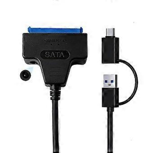 Højhastigheds 2,5 tommer til USB-kabel Plug & Play Adapter Harddiskadapter til ubesværet data backup og overførsel