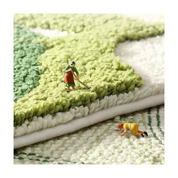 Supermyk mikrofiber sklisikker absorberende badematte, maskinvaskbar